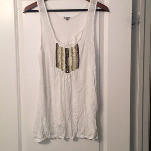 Embellished tank